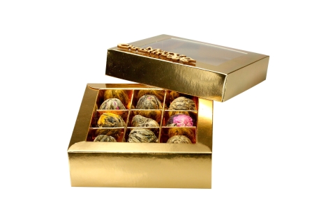 Zestaw Świąteczny 9 Herbat Rozkwitających! Każda Inna! Prezent Na Wigilię !